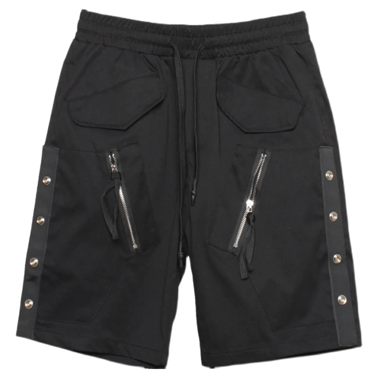 11 Bybbs Zipper Pocket Short Black