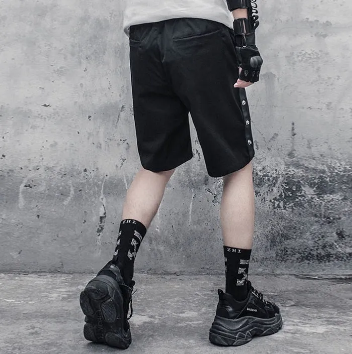 11 Bybbs Zipper Pocket Short Black