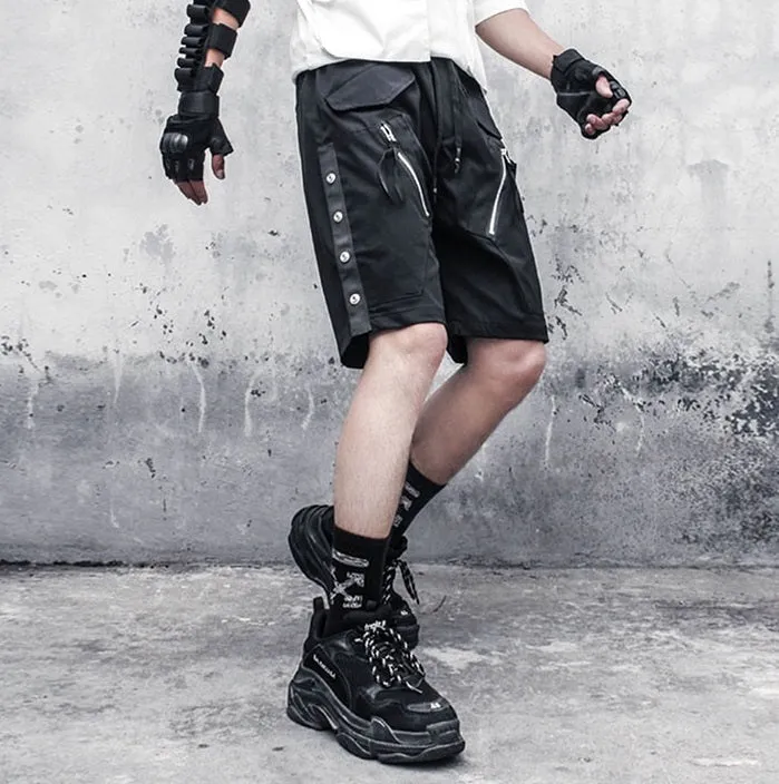 11 Bybbs Zipper Pocket Short Black