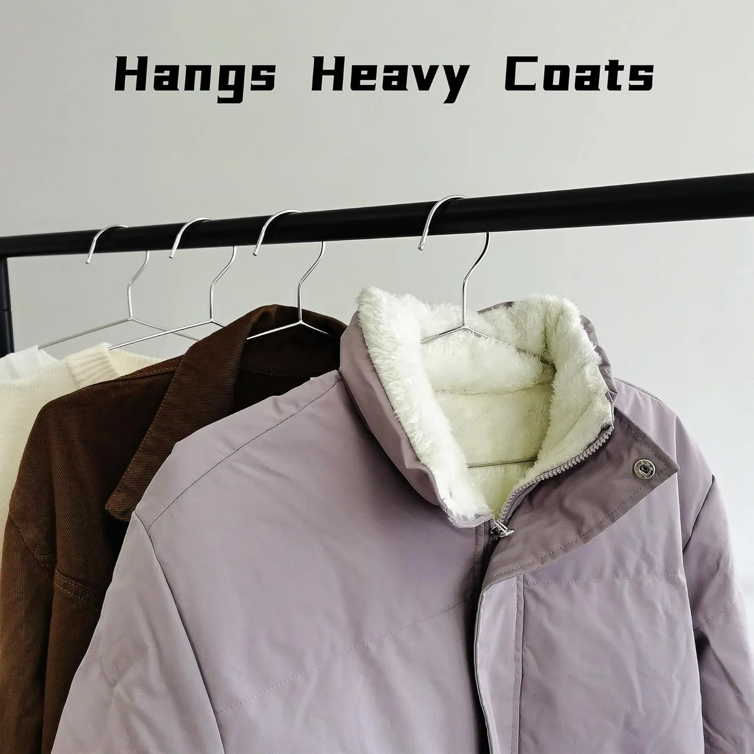30 Pack Clothes Hangers Heavy Duty Wire HangersHangers Coat Hangers for Close...