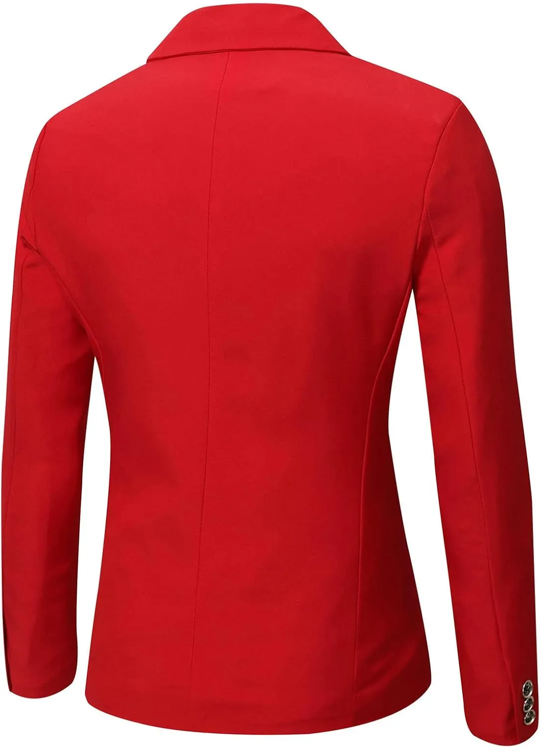 Blazers for Men Men's Coat Jacket Casual Buckle Lapels Printed Single-breasted Suit Long Sleeves Button Jacket