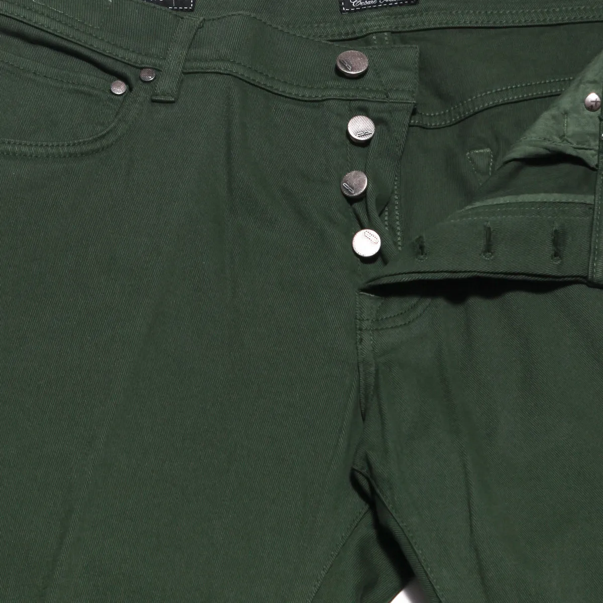Cesare Attolini Green Pants