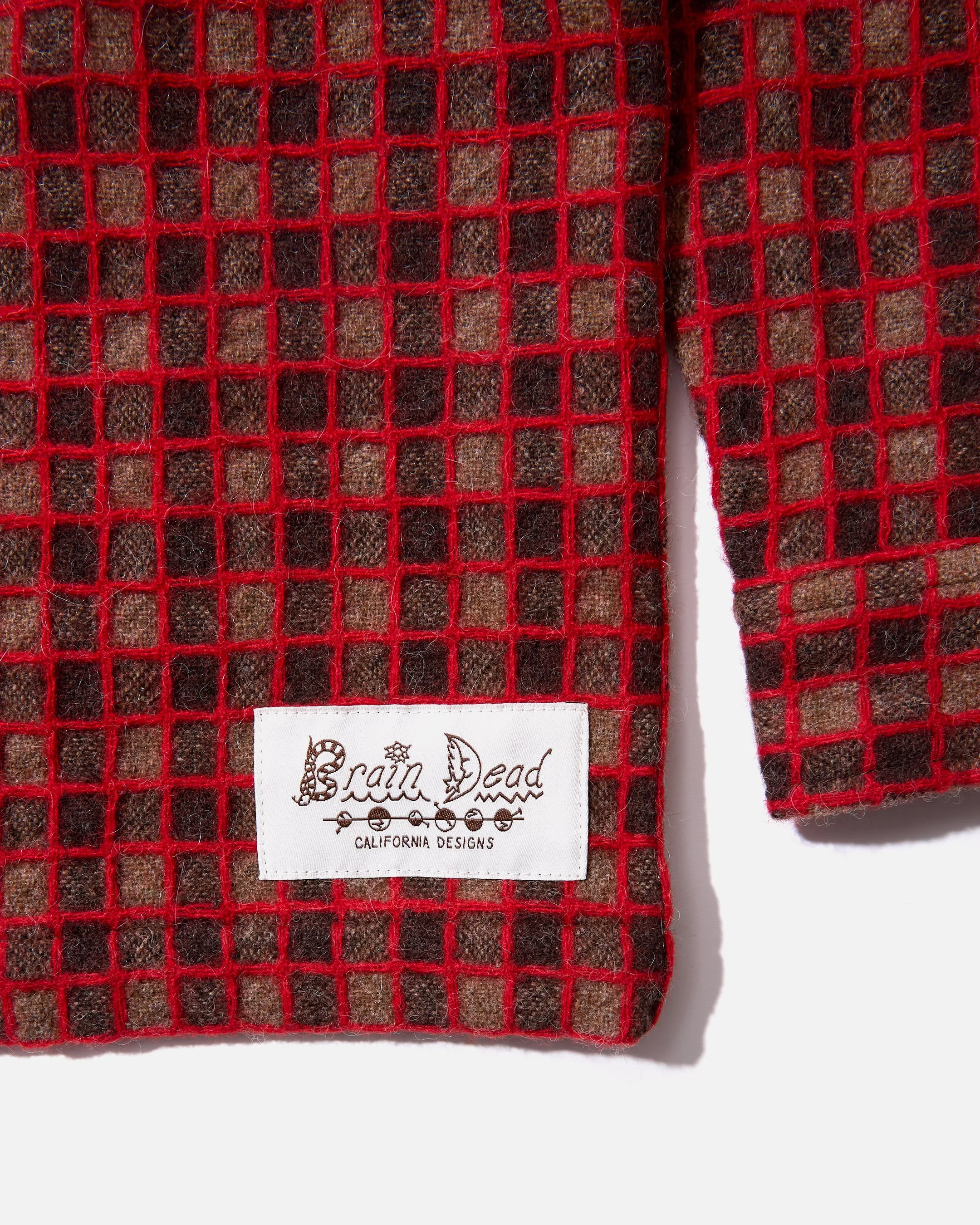 Check Mate Flannel Zip Shirt - Brown