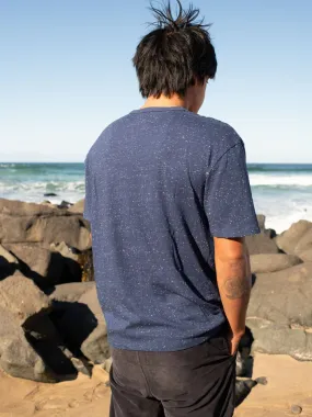 Cosmos Tee in Navy Indigo