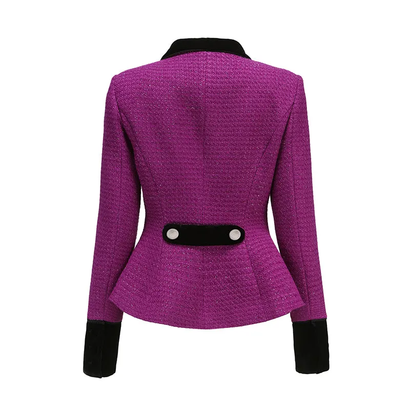 Emma Blazer (Purple) (Final Sale)