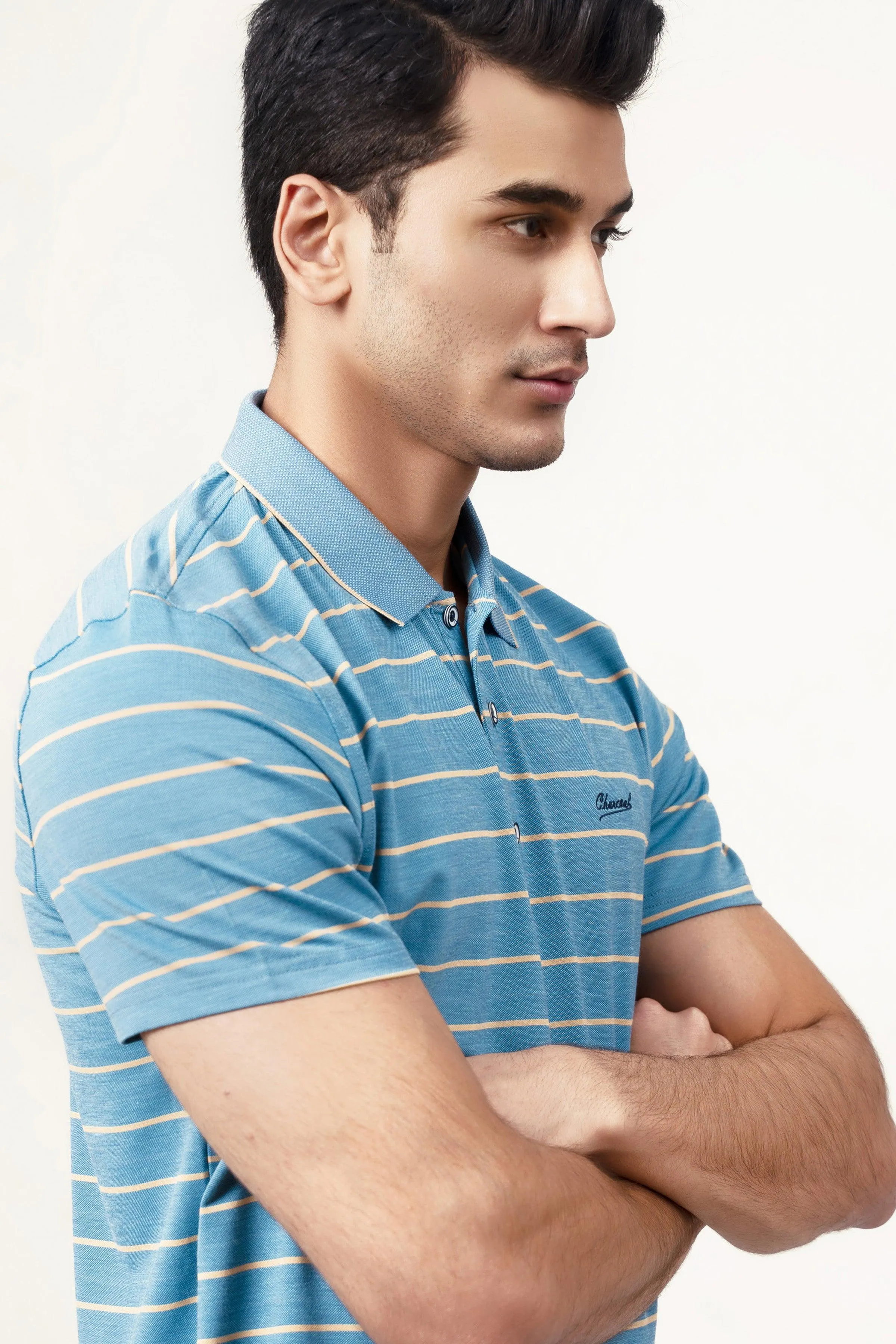 EXECUTIVE POLO AQUA BLUE