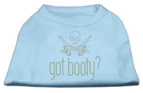 Got Booty? Rhinestone Shirts Baby Blue XXL (18)