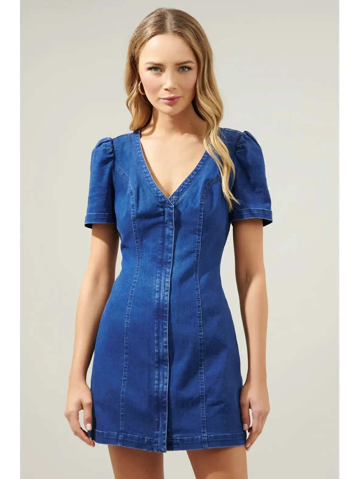 Jackson Denim Mini Dress