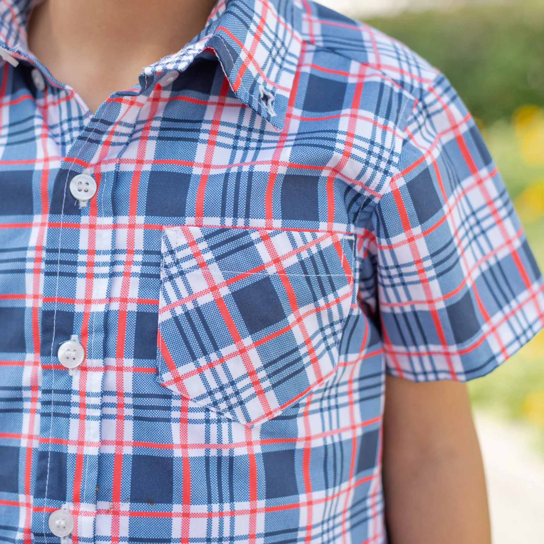 Maverick Boy Button Down/Short Set
