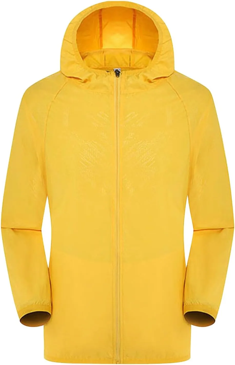 Miyaomn Outdoor Hiking Long Rain Jackets for Women Ripstop Water Resistant Hooded Lightweight Windbreaker Softshell Overcoats