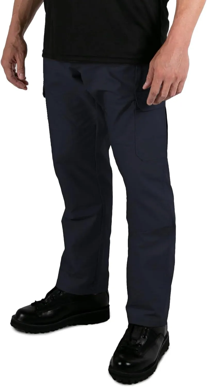 RYNO GEAR Men’s Tactical Cargo Workwear Pant – Ripstop, Adjustable Waist, 8 Pockets, Velcro, Durable Fit BDU Trouser
