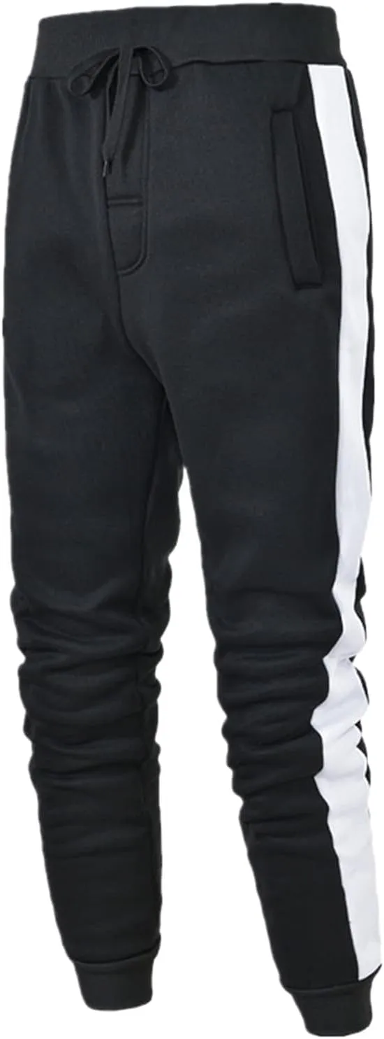 sdbrld Cargo Pants For Men Elastic Waistband Mens Sweatpants With Zipper Pockets Mens Flex Ripstop Tactical Pants Lightweight Hiking Casual Cargo Pants with Multi Pockets Water Resistant