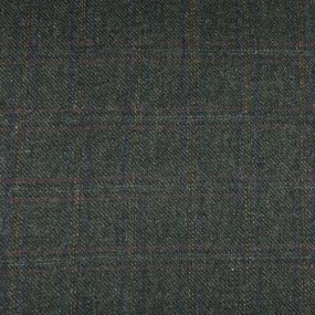 Shadow Checkered 100% Wool Fabric