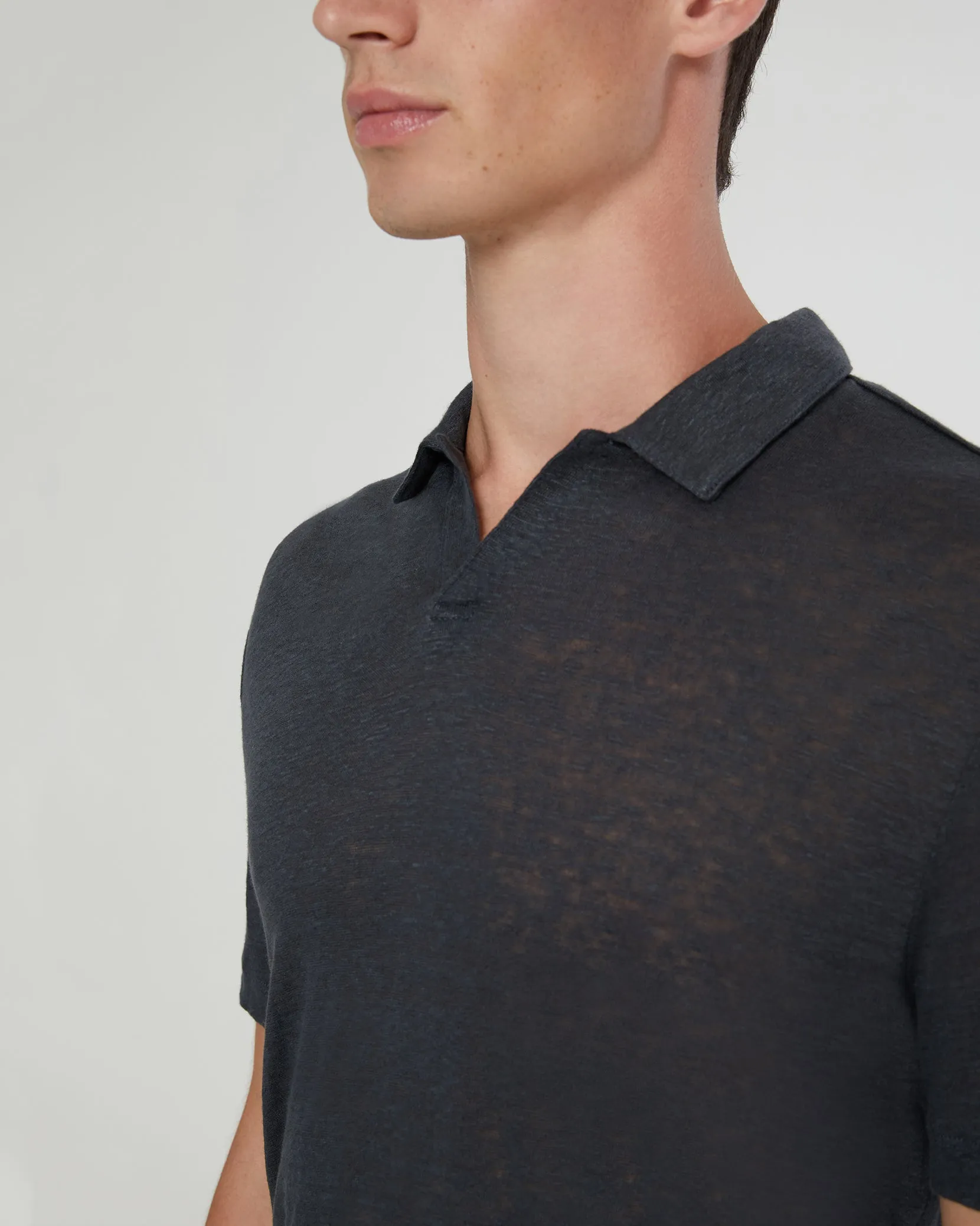 Shaun Linen Polo