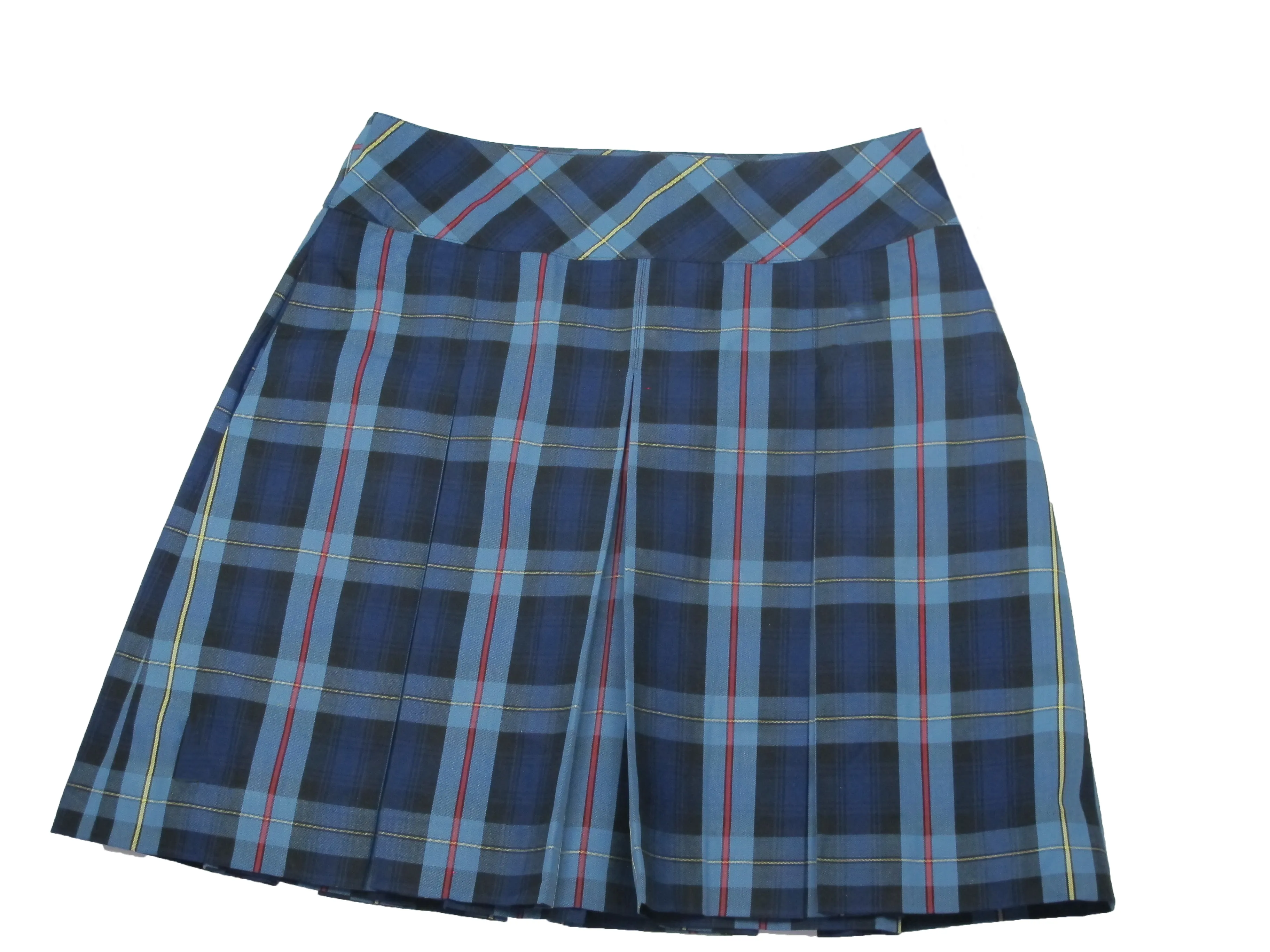 Skirt, Plaid #41 Triple Pleat