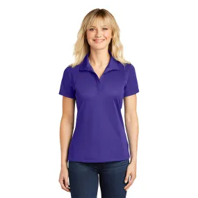 Sport-Tek® Women's Micropique Sport-Wick® Polo- Purple