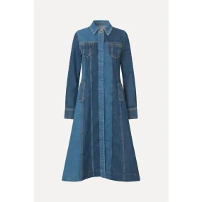 Stine Goya Long Sleeve Denim Dress