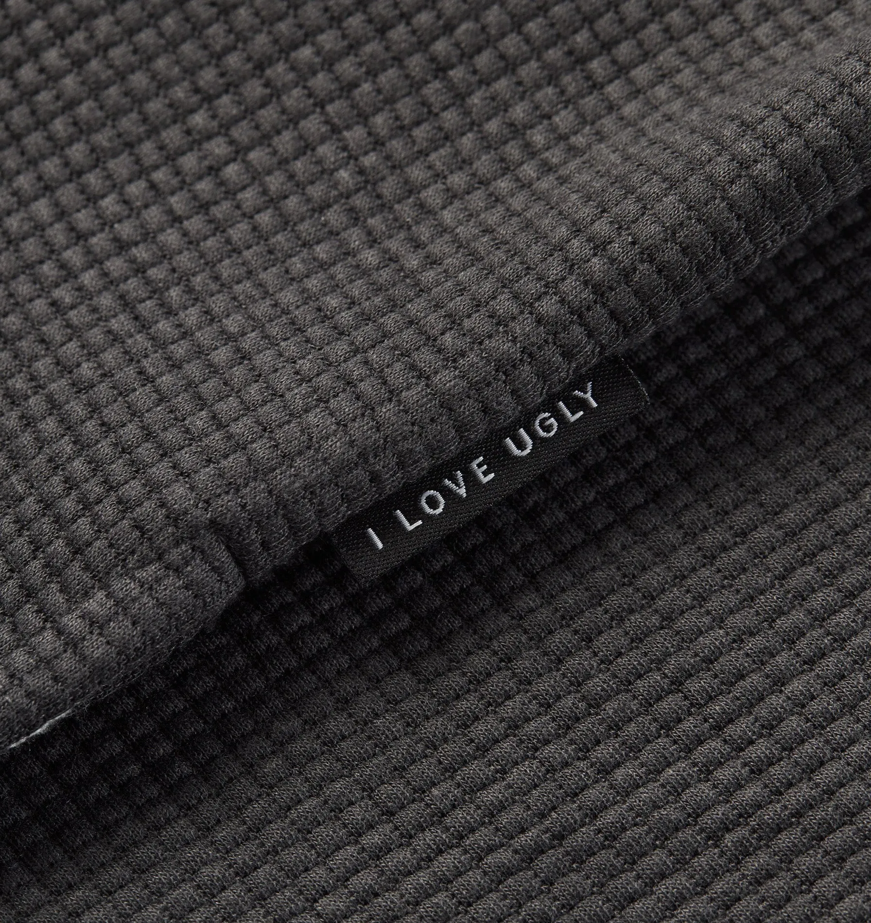 Textured Heavy Box Tee - Charcoal
