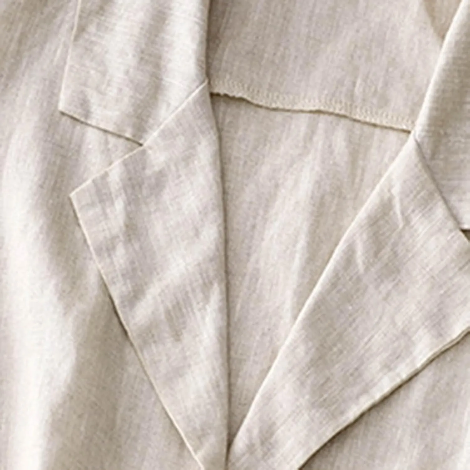 Women's Cotton Linen Sleeveless Vest Casual Notched Collar Button Down Blazer Waistcoat Jackets Loose Vests Outerwear