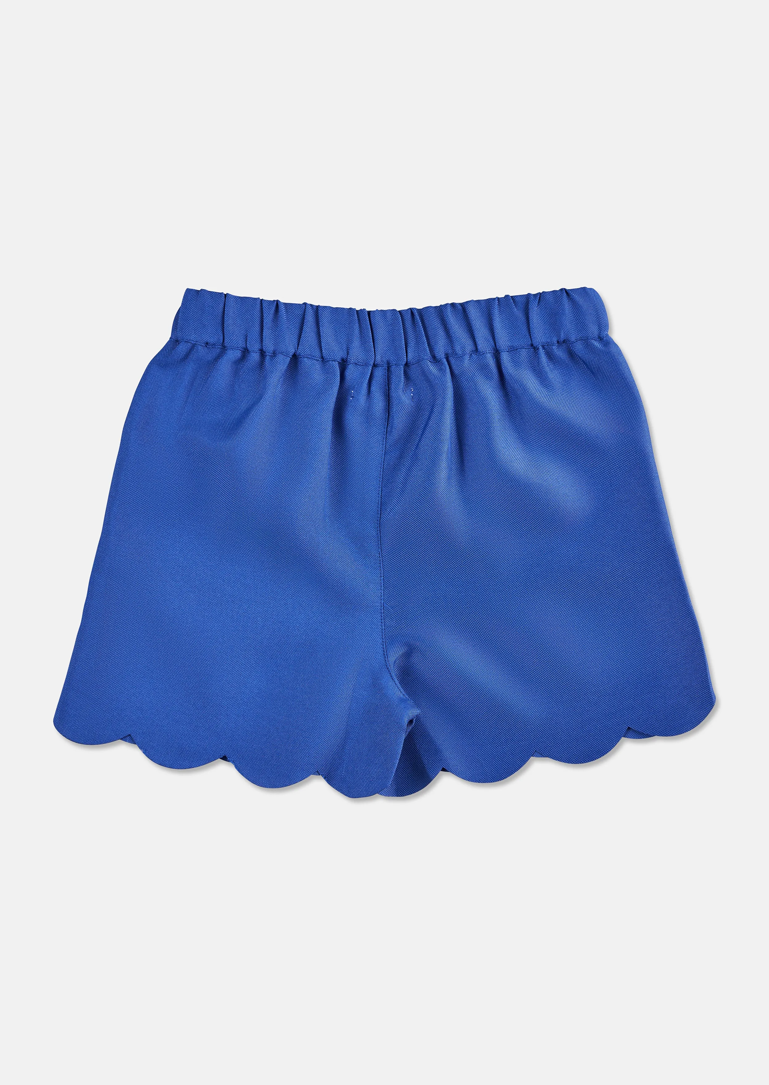 Zoe Scalloped Hem Shorts